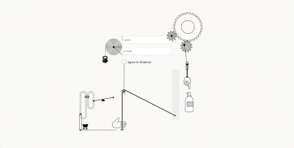 小题大做的动态互动登录页html源码-颜夕资源网-第14张图片