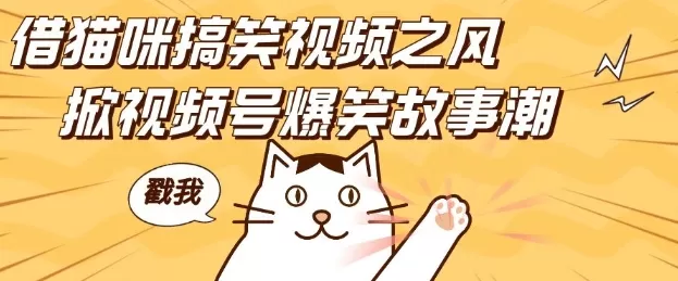 借猫咪搞笑视频之风，掀视频号爆笑故事潮，轻松日入四位数，无门槛快速入门!-颜夕资源网-第14张图片