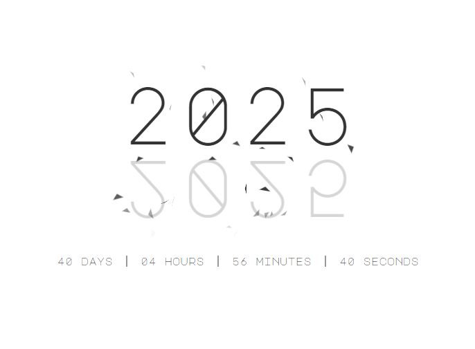 2025年新年倒计时动画效果HTML代码-颜夕资源网-第13张图片