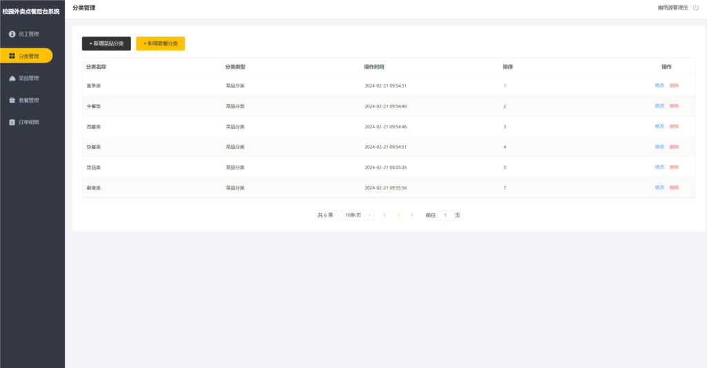 校园点餐订餐外卖跑腿Java源码-颜夕资源网-第15张图片