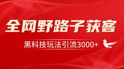 电商引流获客野路子全平台暴力截流获客日引500+-颜夕资源网-第14张图片