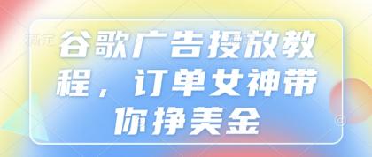 谷歌广告投放教程，订单女神带你挣美金-颜夕资源网-第14张图片