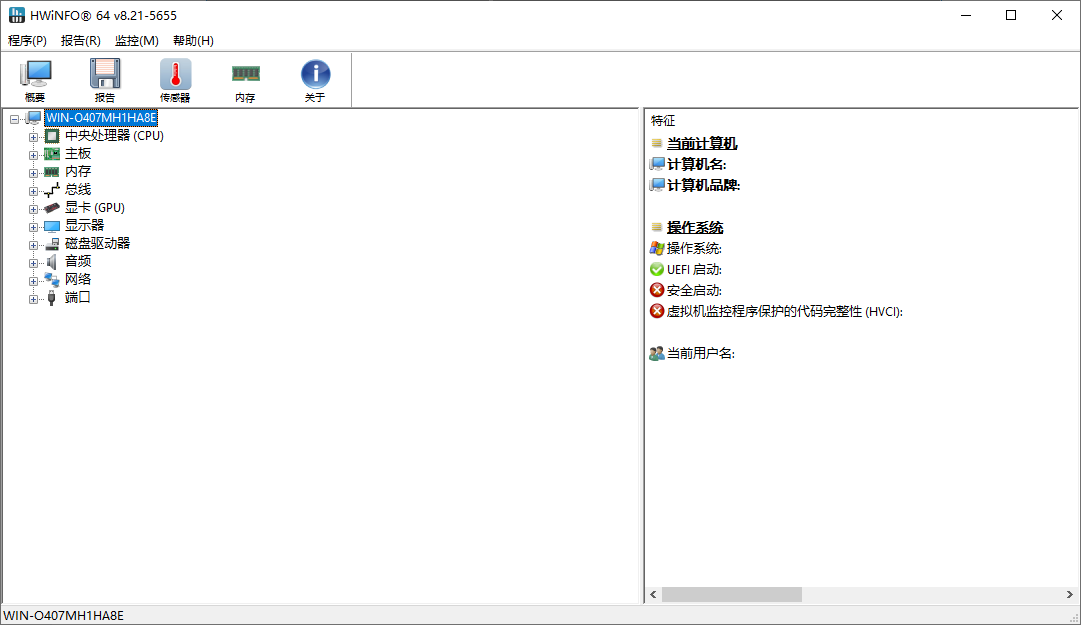 HWiNFO 专业系统信息诊断工具 v8.21.5655 便携版-颜夕资源网-第14张图片