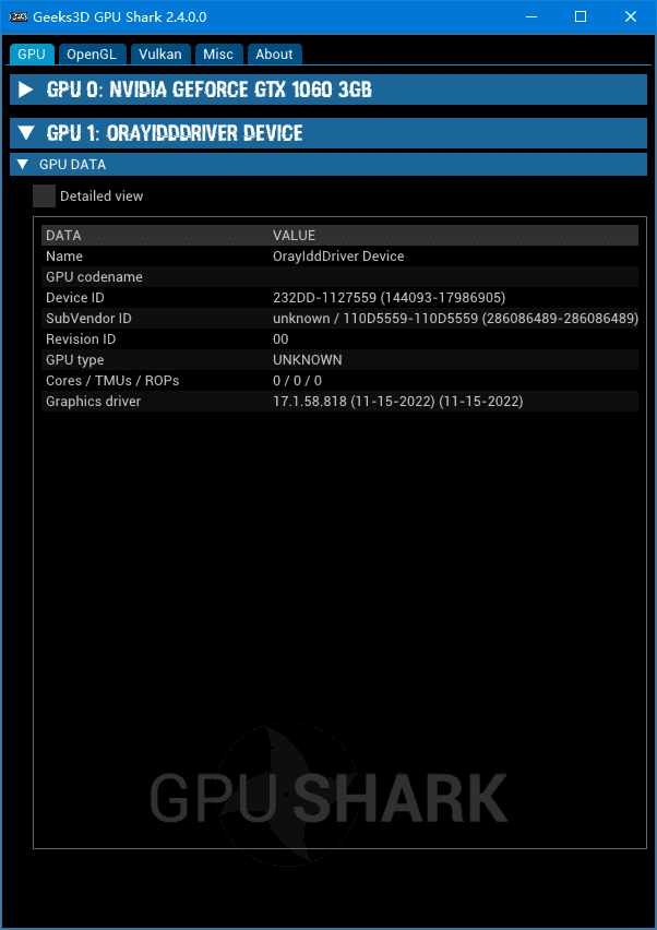 GPU Shark 显卡GPU监视工具 v2.7.0.0 绿色版-颜夕资源网-第14张图片