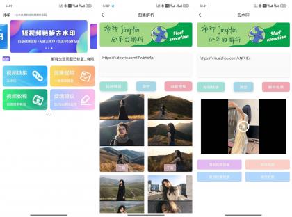 净印短视频去水印工具-图集一件解析-颜夕资源网-第14张图片