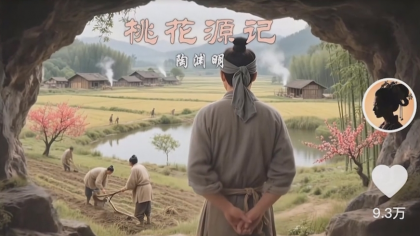 把课本里的古文做成爆火AI视频！流量猛的不行，7个作品涨粉23万＋-颜夕资源网-第15张图片