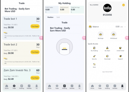 海外版AI量化区块链系统源码 UI精美-颜夕资源网-第15张图片