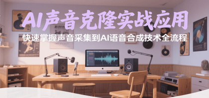 AI声音克隆实战应用，快速掌握声音采集到AI语音合成技术全流程-颜夕资源网-第14张图片