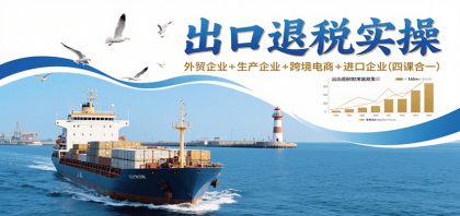 出口退税实操-外贸企业+生产企业+跨境电商+进口企业（四课合一）-颜夕资源网-第14张图片