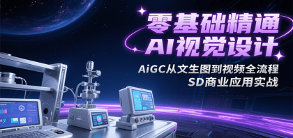 零基础精通AI视觉设计，AiGC从文生图到视频全流程，SD商业应用实战-颜夕资源网-第14张图片