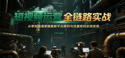 短视频运营全链路实战，从零到精通掌握最新平台规则与流量密码实现变现-颜夕资源网-第14张图片
