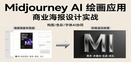 Midjourney AI绘画应用，关键词指令解析、漫画头像制作、海报设计、3D人物生成等-颜夕资源网-第14张图片