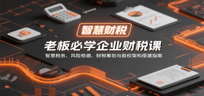 老板必学企业财税课：智慧税务、风险规避、财税筹划与股权架构搭建指南-颜夕资源网-第14张图片