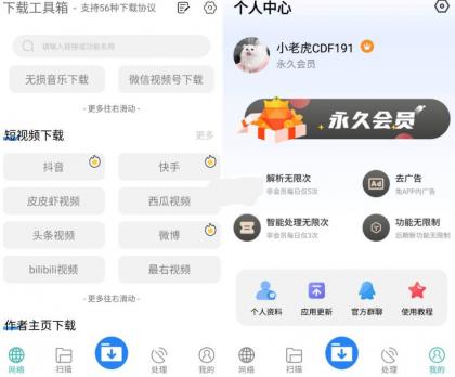 下载工具箱 v3.9.8 全能下载工具，磁力、迅雷、音乐、短视频下载，去广告解锁永久会员-颜夕资源网-第14张图片