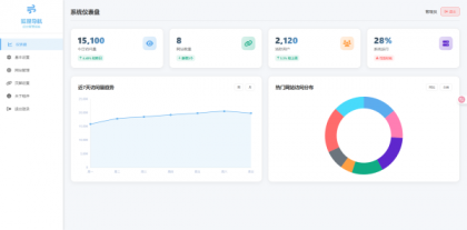 一款简约高效导航系统源码v2.0.1-颜夕资源网-第17张图片