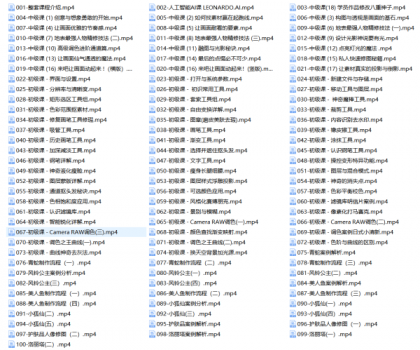 PS人像二次元AI智能修图合成课（视频）-颜夕资源网-第14张图片