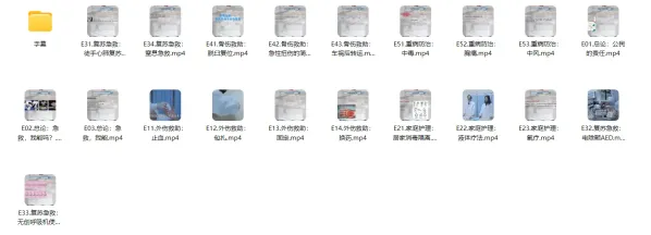 必备急救知识，听听真正的专业方法！上海交通大学:急救知识(全20讲)-颜夕资源网-第12张图片