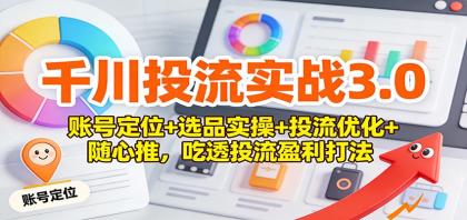 千川投流实战3.0：账号定位+选品实操+投流优化+随心推，吃透投流盈利打法-颜夕资源网-第14张图片