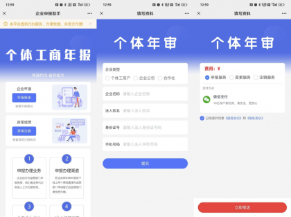 工商年报申报系统个体工商户年报注销H5搭建源码-颜夕资源网-第14张图片