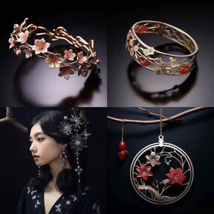 463个Midjourney珠宝摄影提示词：覆盖全品类珠宝，AI设计秒出专业效果-颜夕资源网-第19张图片