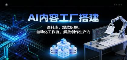 AI内容工厂搭建：语料库、爆款拆解、自动化工作流，解放创作生产力-颜夕资源网-第14张图片