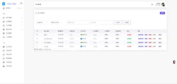 2026最新易支付开源模板前台+用户中心+后台三合一-颜夕资源网-第16张图片