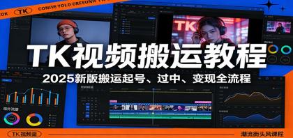 TK视频搬运教程：2025新版搬运起号、过中、变现全流程-颜夕资源网-第14张图片