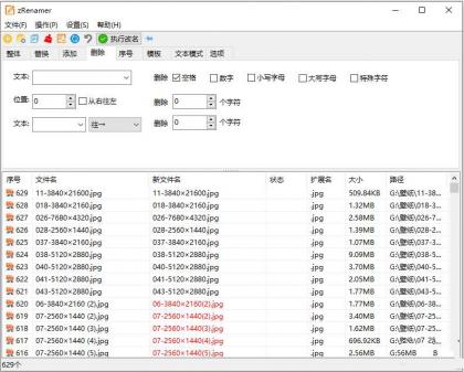 zRenamer批量改名工具中文版 v2.0.0绿色版-颜夕资源网-第18张图片